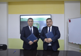 A memorandum of cooperation was signed with the Institute of Agriculture and Agricultural Technologies of Karakalpakstan