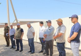 TORTKOL: overhauled combine harvesters were inspected