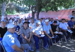 A demonstration seminar was held in the districts of Samarkand region on the approval of seed cotton fields planted for the 2023 harvest
