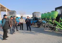 AMUDARYA district: agricultural machinery undergoes mandatory technical inspection
