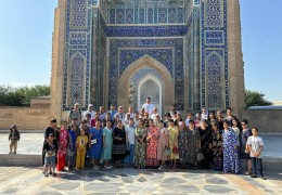 A trip to the ancient city of Samarkand was organized