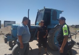 MEASURES ARE BEING TAKEN AGAINST LAWYERS WHO ILLEGALLY OPERATE AGRICULTURAL EQUIPMENT