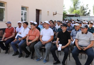 A seminar on grain harvesting was held in Sardoba district