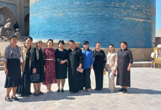 A trip to the ancient city of Khiva was organized.